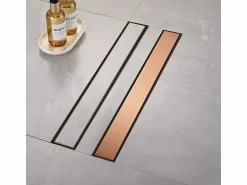 Clearance Drenaje Lineal Neox 90 Brush Copper Cañería