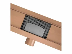 Outlet Rea Drenaje Lineal Neox 50 Brush Copper Cobrizo