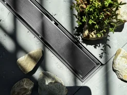 Sale Rea Drenaje Lineal Neox Pro 1000 Brush Steel Plateado