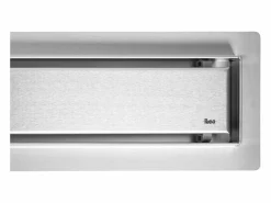Hot Rea Drenaje Lineal Neox Superflow 600 Brush Steel Plateado