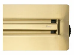 Clearance Drenaje Lineal Neox Slim Pro 1000 Brush Gold Cañería