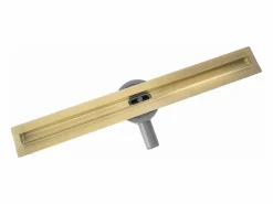 Clearance Drenaje Lineal Neox Slim Pro 1000 Brush Gold Cañería