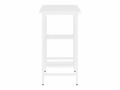 Hot Drenin Escritorio para ordenador de MDF y metal 80x40x72 cm Mesa De Ordenador