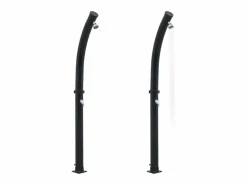 Ducha solar negra 214 cm 20 L ES811998