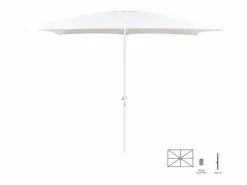 Dudeco Parasol Alba 300x400 Blanco