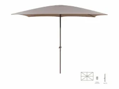 Dudeco Parasol Alba 200x300 Taupe