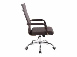 Dudeco Silla de Oficina Amadora Marrón oscuro