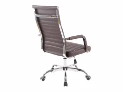 Dudeco Silla de Oficina Amadora Marrón oscuro