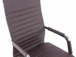 Dudeco Silla de Oficina Amadora Marrón oscuro
