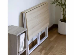 DUPI Escritorio de Ordenador Plegable PRACTIC 100 x 50 cm (Taupe) Mesa De Ordenador