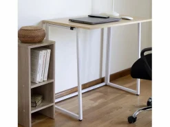 Clearance DUPI Mesa de Escritorio Plegable UTILITY 50 x 80 cm (Taupe) Mesa De Ordenador