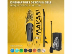 Discount Tabla hinchable de paddle surf SUP Makani 320 x 80 x 15 cm de PVC color con bomba de aire, bolsa de transporte y accesorios Deportes Náuticos