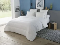 Best Les Tendances Edredón Cálido Anti-ácaros DODO Vancouver Ultra 220x240 cm - Fibra de Poliéster - 2 Personas - Blanco