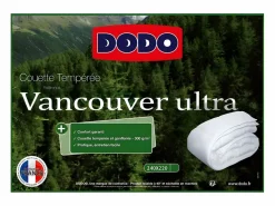 New DODO Edredón cálido Vancouver Ultra - 220 x 240 cm - 300g/m² - Blanco