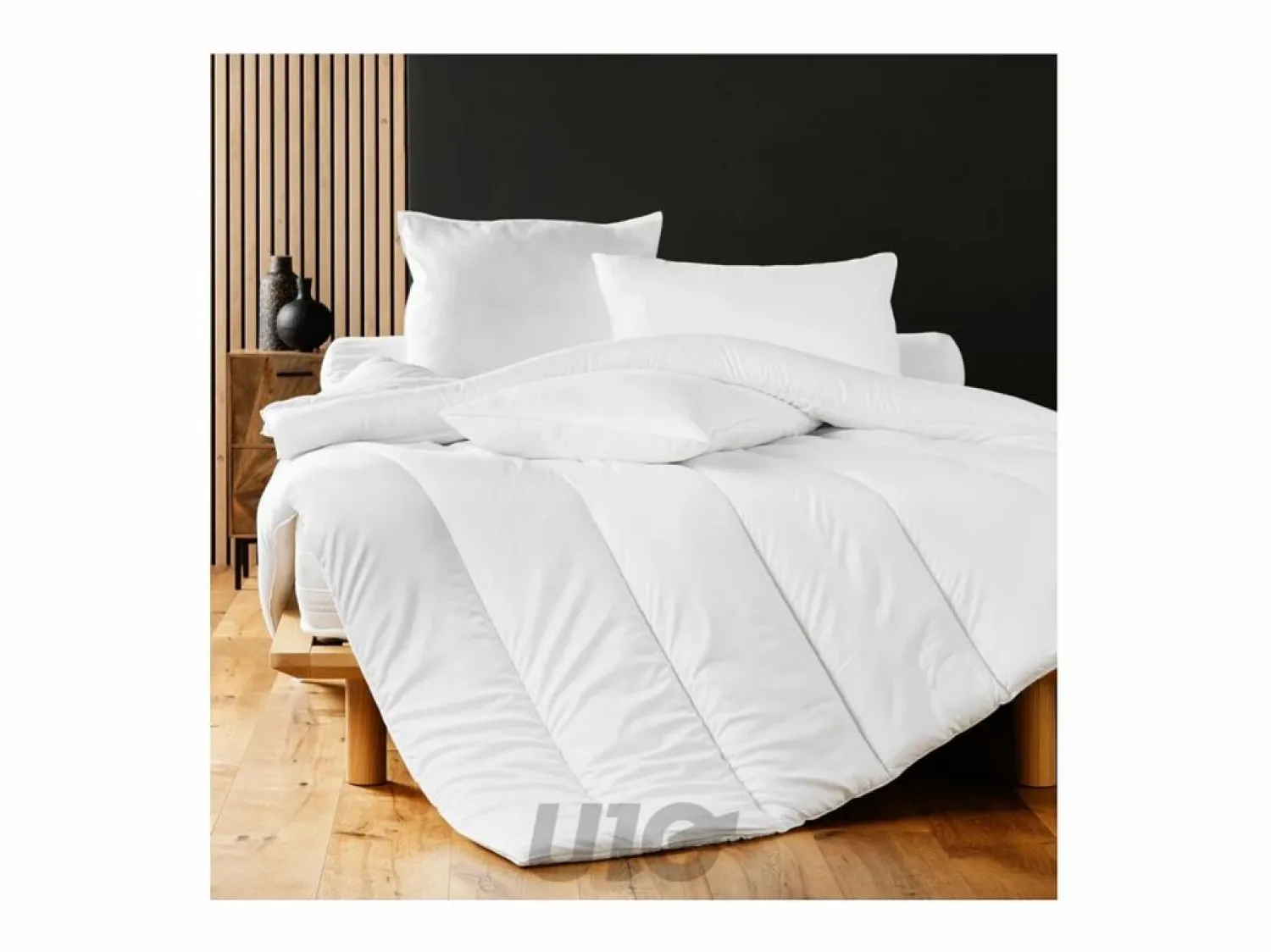 Promo Linge Edredón de poliéster antiácaros 140x200cm Oeko-Tex 400g Fibras Huecas