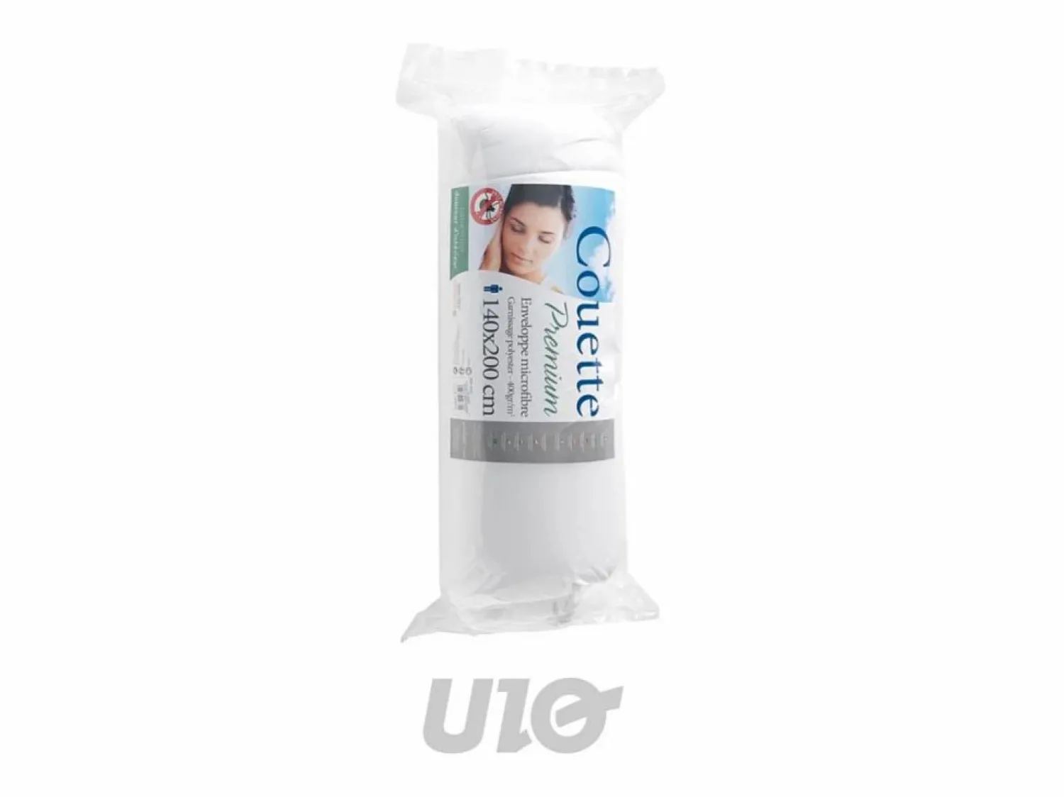 Promo Linge Edredón de poliéster antiácaros 140x200cm Oeko-Tex 400g Fibras Huecas