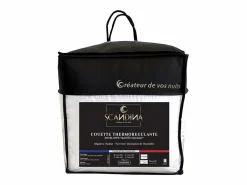 Clearance Edredón nórdico de algodón 140x200 cm TERMOREGULADOR, de Scandina. Fabricado en Francia. Edredón Nórdico