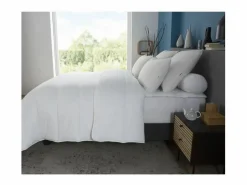 DODO Edredón templado 350g/m² BELLE NUIT 140x200cm - Poliéster antiácaros - Fabricado en Francia
