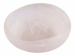 Discount Bazar Bizar El Bol Orgánico De Resina - Rosa Blanco - S Rosa / Blanco
