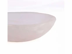 Hot Bazar Bizar El Cuenco Resin Organic - Rosa Blanco - M Rosa / Blanco
