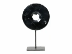 Hot El Disco De Mármol En Soporte - - M Estatua
