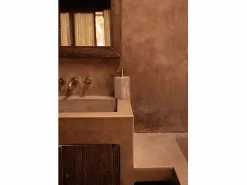 Sale El Dispensador De Jabón De Resina - Rosa Blanco Accesorios De Wc
