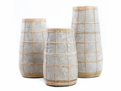 Bazar Bizar El Jarrón Cutie - Concreto Natural - L