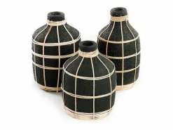 Outlet Bazar Bizar El Jarrón Whoopy - Natural - M Negro