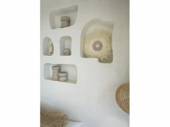 Discount Bazar Bizar El Portavelas Serene - Hormigón Natural - L Gris