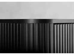 New ELEGANCE Armario alto de baño 31,5 × 35,5 × 79 cm Negro