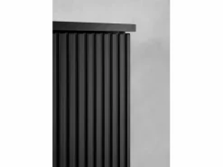 New ELEGANCE Armario alto de baño 31,5 × 35,5 × 79 cm Negro