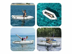 Embarcación Hinchable - ORYXEARTH - Packraft-TPU - 210x90x40cm - Máx 150kg - Deportes Acuáticos
