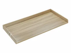 Encimera de Lavadora-Secadora SucceBuy de Madera 137x69 CM, de Madera, Resistente al Agua con Almohadillas Antideslizantes, para Organización de Lavado Mueble Para Lavadora