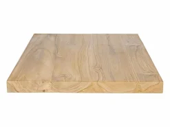 Sale Vente-unique Encimera suspendida de teca clara - 80 x 50 cm - SUKAWATI Color natural claro