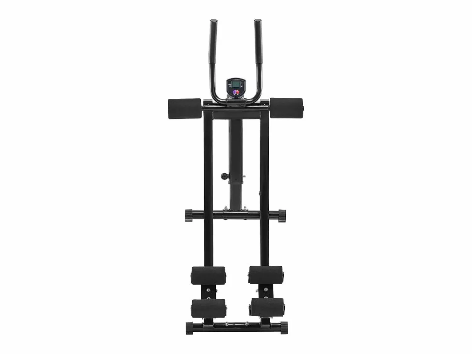 Clearance Equipo para Abdominales SucceBuy, Equipo de Entrenamiento Abdominal con Doble Pista Negro