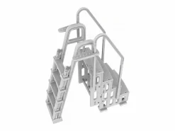 Best Escalera doble de piscina 