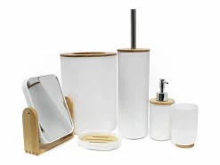 Douceur d'intérieur Escobilla de baño de bambú 9 x 37 cm