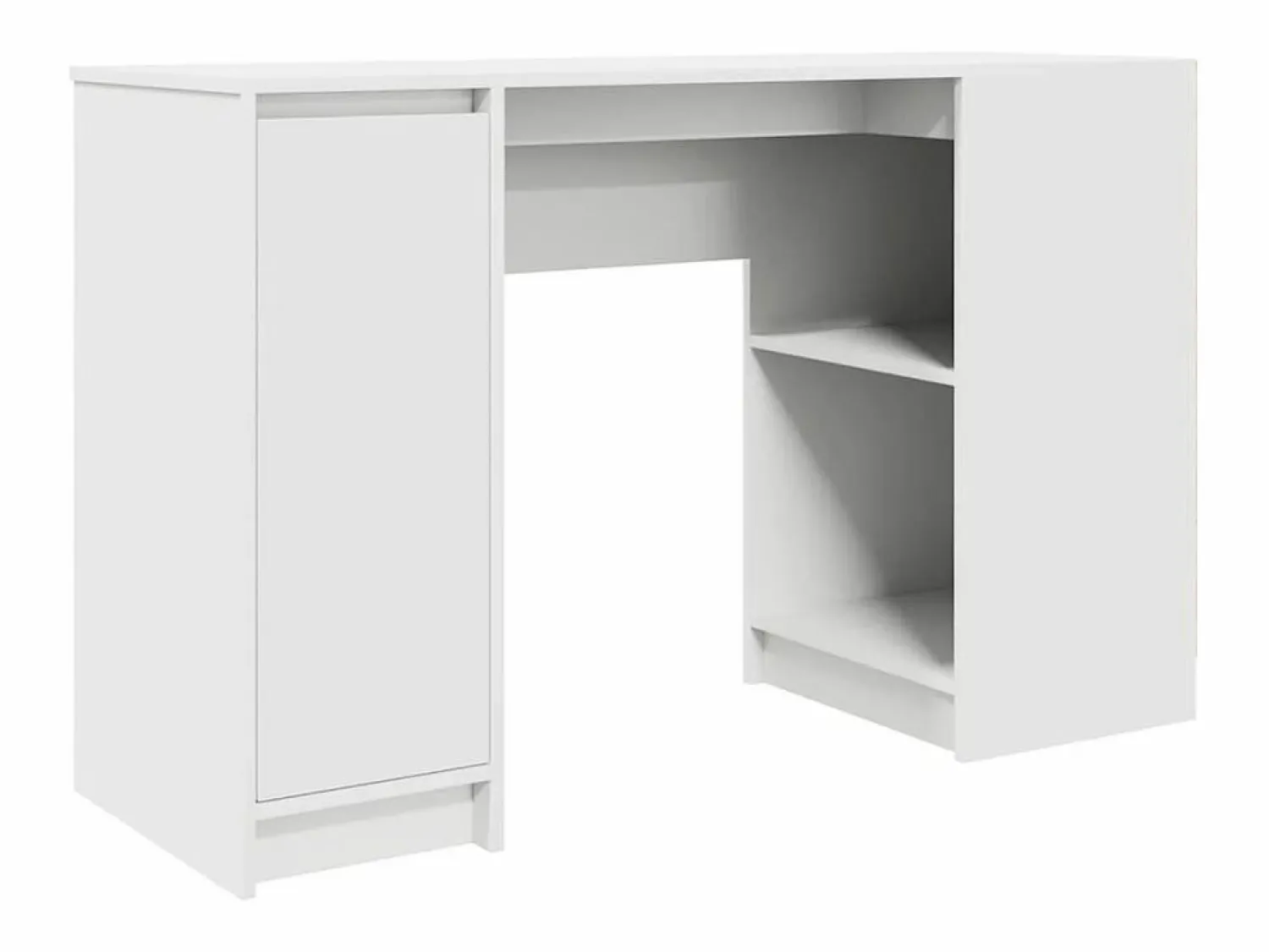 Online Clicnbuy Escritorio 120x42x76 cm madera de ingeniería Blanco