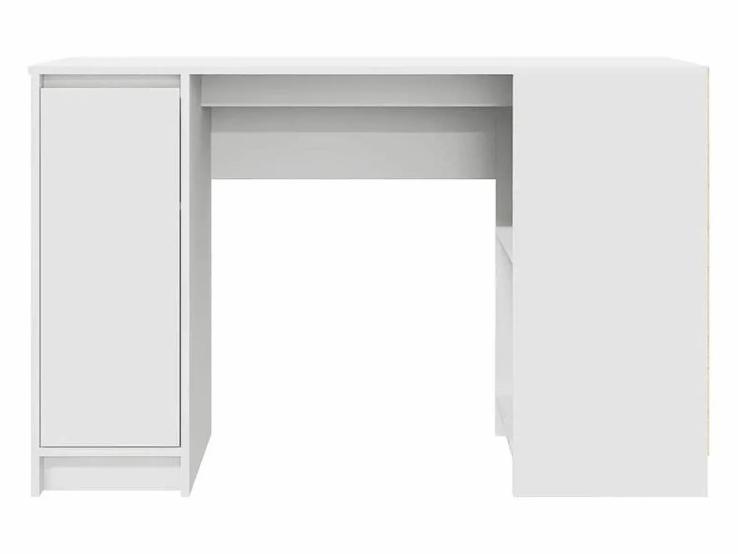 Online Clicnbuy Escritorio 120x42x76 cm madera de ingeniería Blanco