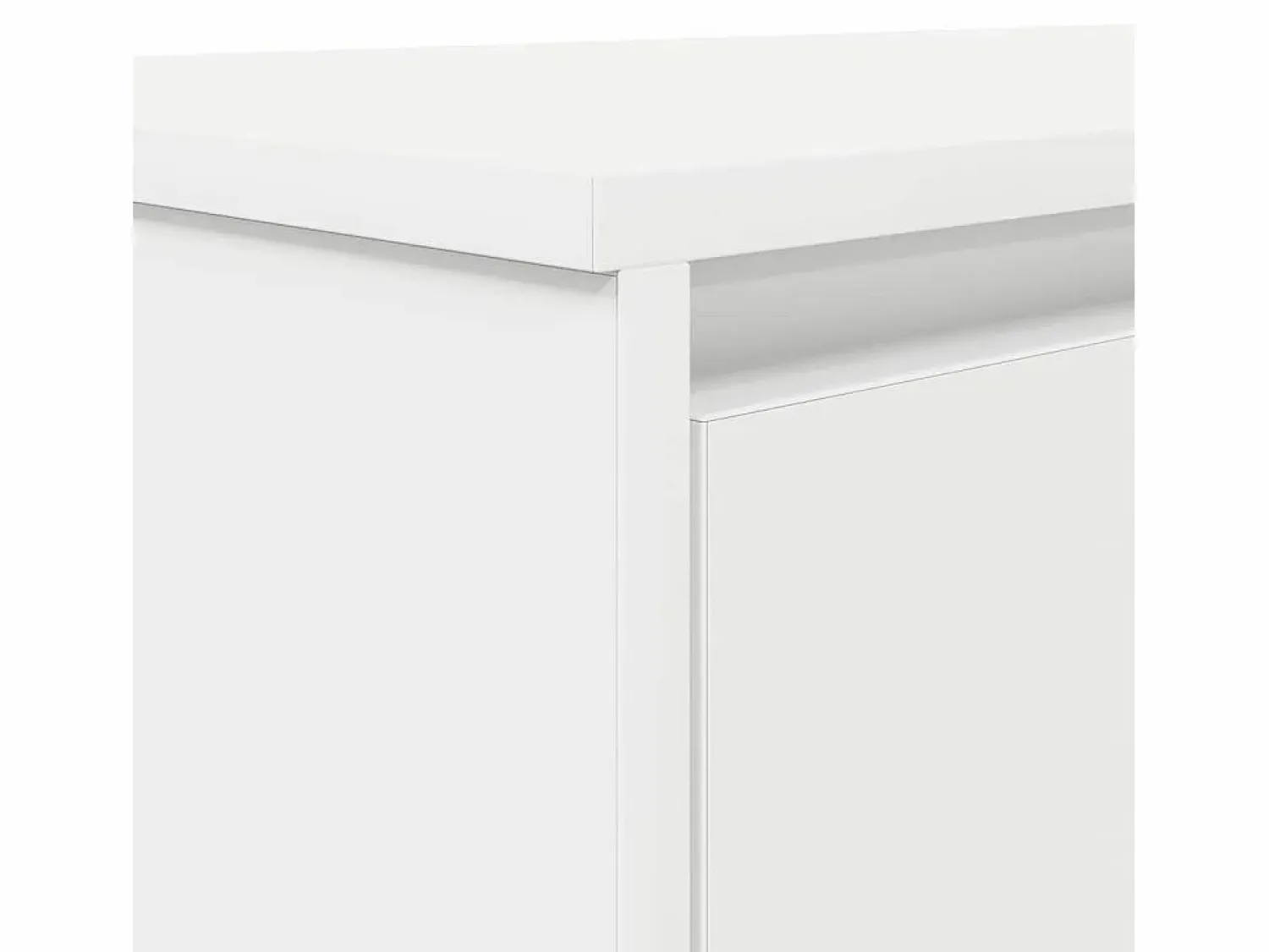 Online Clicnbuy Escritorio 120x42x76 cm madera de ingeniería Blanco