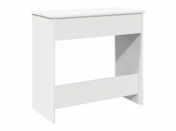 Hot Escritorio 80x40x75 cm Madera de ingeniería Blanco