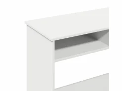 Hot Escritorio 80x40x75 cm Madera de ingeniería Blanco