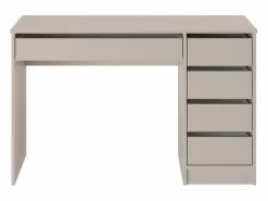 Vente-unique Escritorio con 5 cajones en color - JENEMI Beige