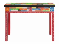 Online vidaxl Escritorio con cajón 100 x 50 x 77 cm Multicolor