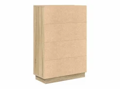 Clicnbuy Escritorio con estante Roble Sonoma 71.5 x 31.5 x 106.5 cm
