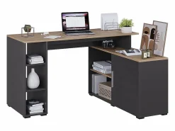 Vicco Escritorio de esquina antracita/artisan 135x110x75.5 rudy