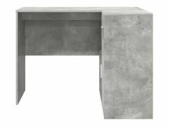 Best Escritorio de Esquina con cajón Concreto 102 x 50 x 75 cm Escritorio Rinconero