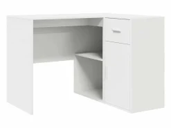 Clicnbuy Escritorio de Esquina con cajón 102 x 50 x 75 cm