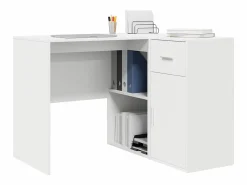 Clicnbuy Escritorio de Esquina con cajón 102 x 50 x 75 cm