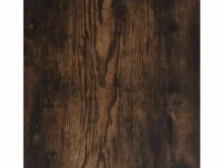 Clicnbuy Escritorio de esquina contrachapada roble ahumado 200x50x76 cm Marru00f3n